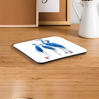 Tokyo-Tiger Flocks Of Great Blue Herons Coaster