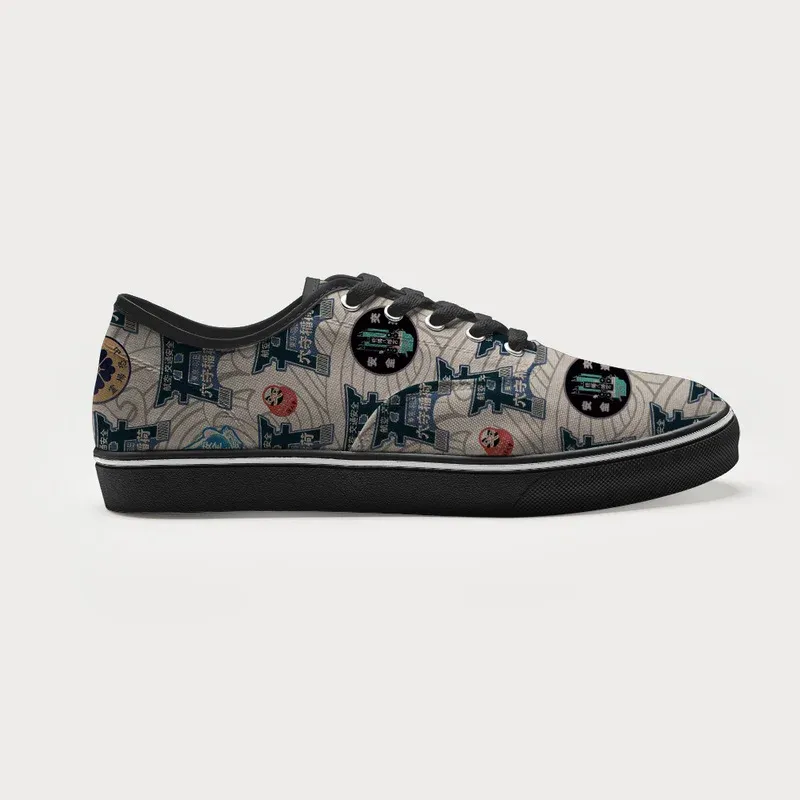Tokyo-Tiger Traditional Japanese Amulets Canvas Shoes