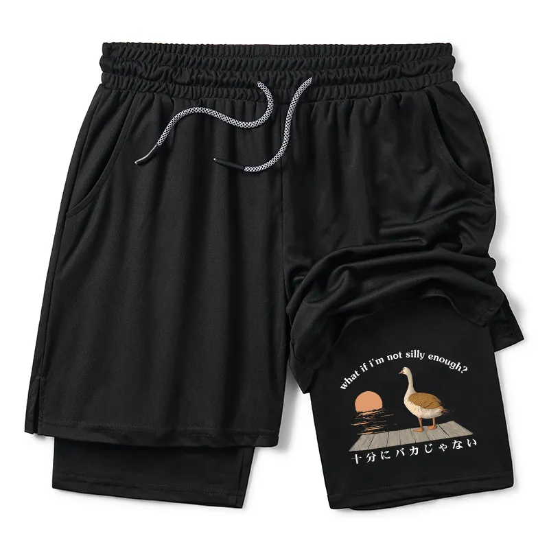 Tokyo-Tiger What If I'm Not Silly Enough Training Shorts Sale