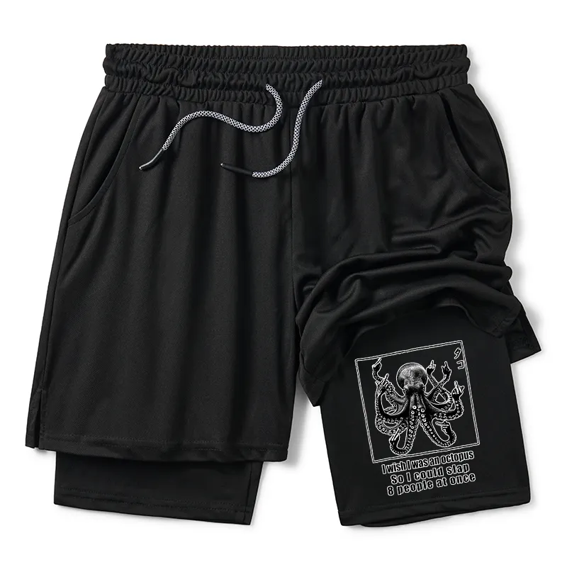 Tokyo-Tiger I Wish I Was An Octopus Training Shorts Sale