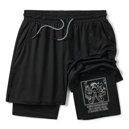 Tokyo-Tiger I Wish I Was An Octopus Training Shorts