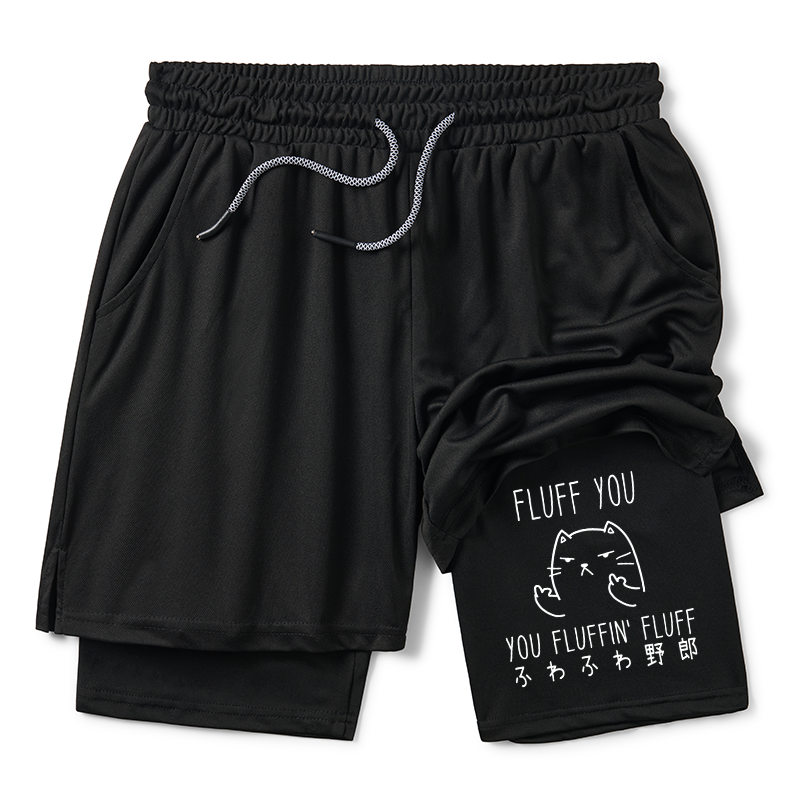 Tokyo-Tiger Fluff You Cat Training Shorts