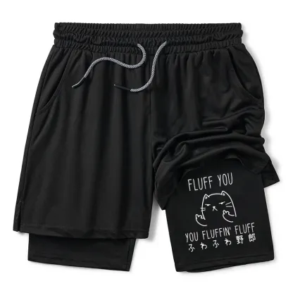 Tokyo-Tiger Fluff You Cat Training Shorts