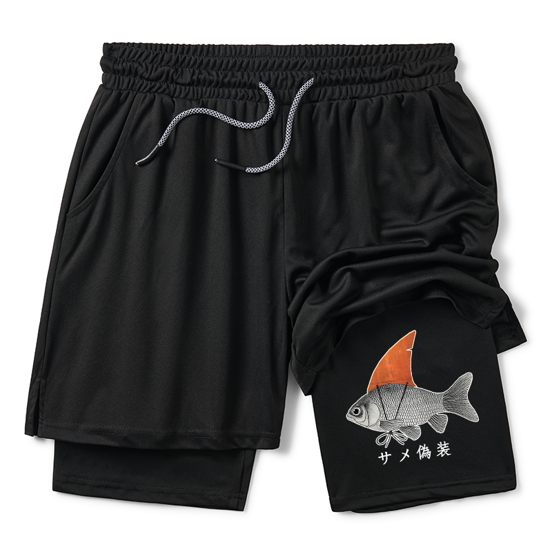Tokyo-Tiger Fish Disguise Training Shorts