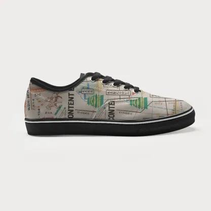 Tokyo-Tiger Tokyo Content Events Map Canvas Shoes
