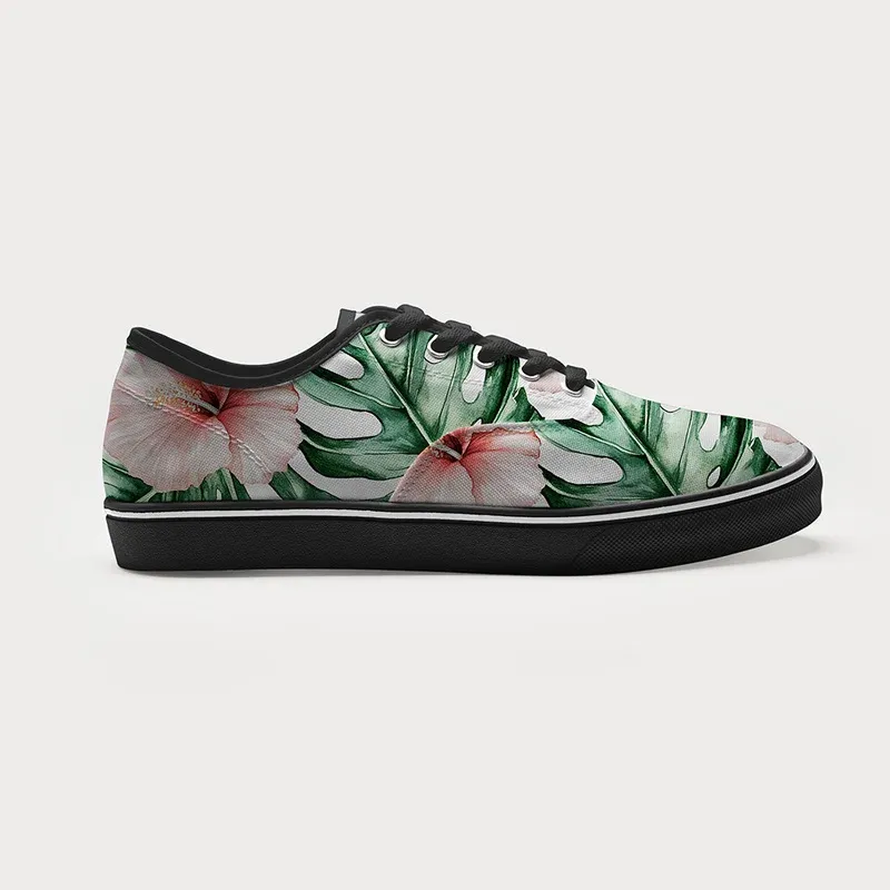 Tokyo-Tiger Island Blossoms Canvas Shoes
