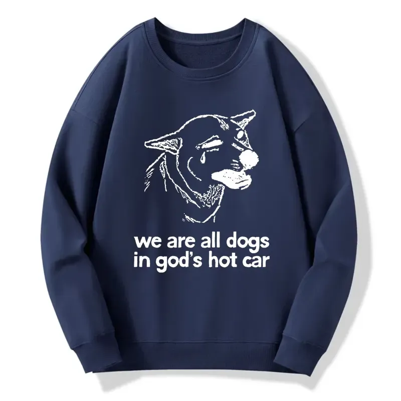 Tokyo-Tiger Sad Dog Funny Classic Sweatshirt