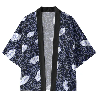 Tokyo-Tiger Wave Of Tradition Kimono Cardigan