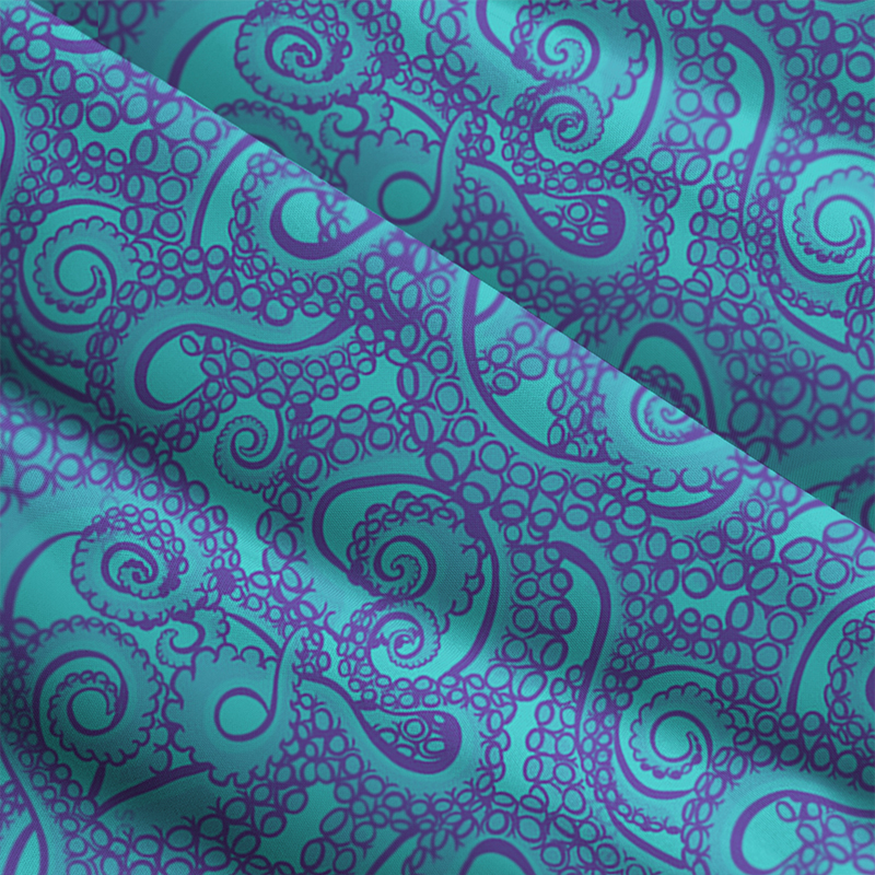 Tokyo-Tiger Octopus Tentacles Maxi Dress