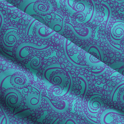 Tokyo-Tiger Octopus Tentacles Maxi Dress