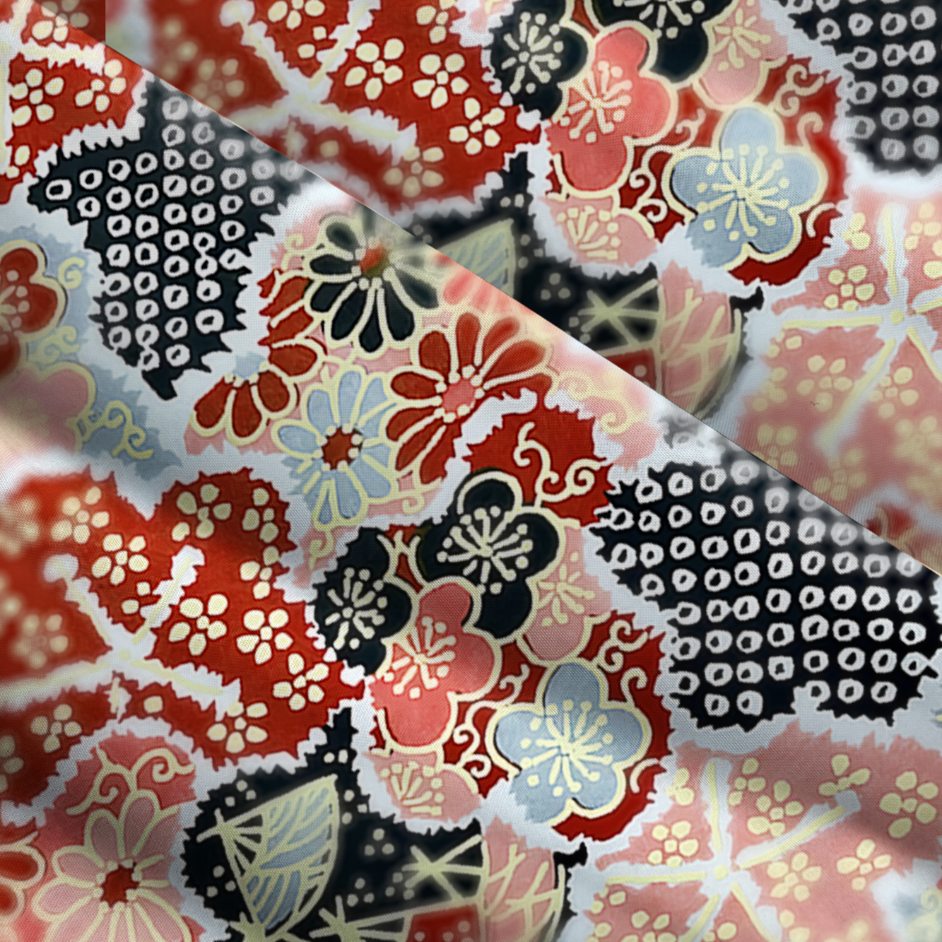 Tokyo-Tiger Floral Symphony Maxi Dress