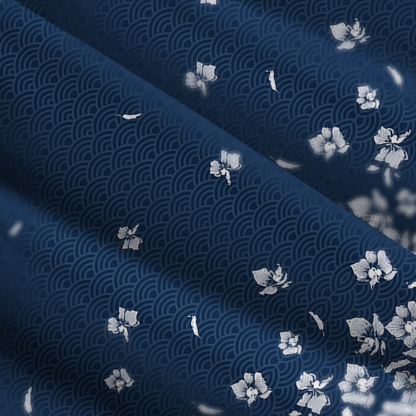 Tokyo-Tiger Falling Petals Maxi Dress