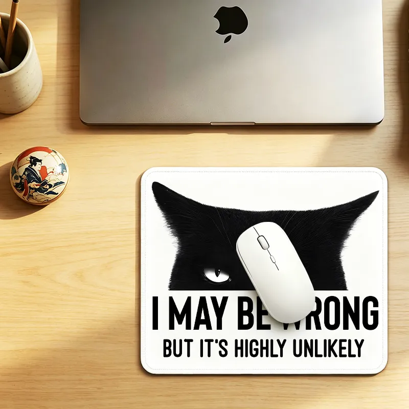 Tokyo-Tiger Cat Can Do No Wrong Mouse Pad