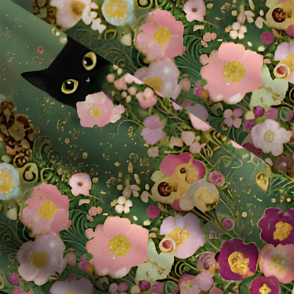 Tokyo-Tiger Secret Garden Maxi Dress