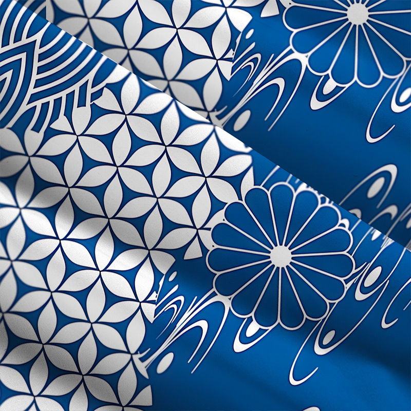 Tokyo-Tiger Indigo Bloom Maxi Dress