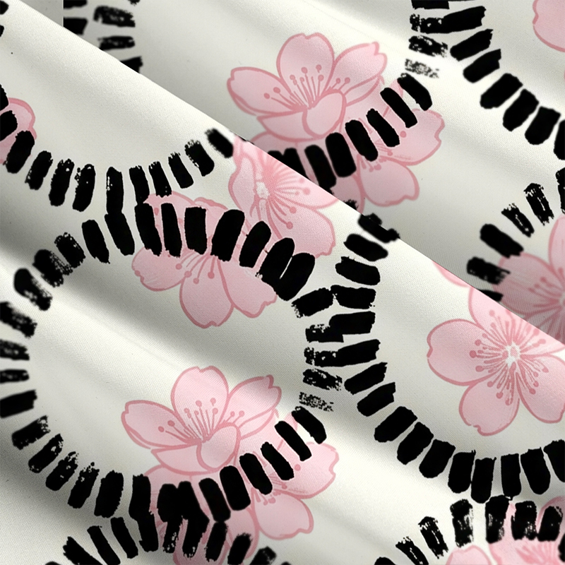 Tokyo-Tiger Circle Of Sakura Maxi Dress