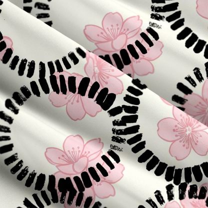 Tokyo-Tiger Circle Of Sakura Maxi Dress