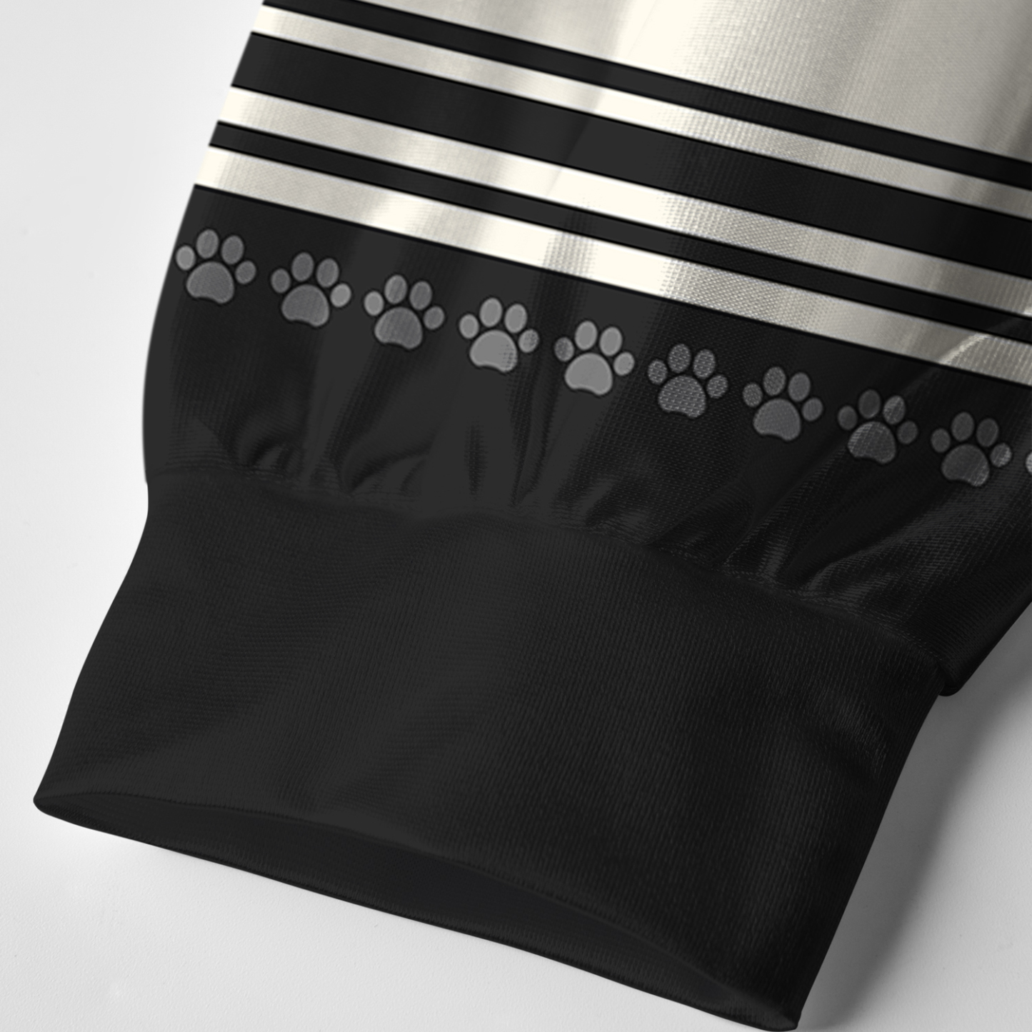 Tokyo-Tiger Four Cats Staring At You Paneled Long Sleeve Jersey