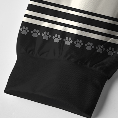 Tokyo-Tiger Four Cats Staring At You Paneled Long Sleeve Jersey