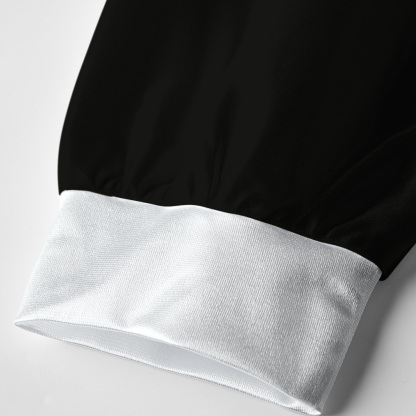 Tokyo-Tiger Lotus Adorned With Golden Specks Paneled Long Sleeve Jersey