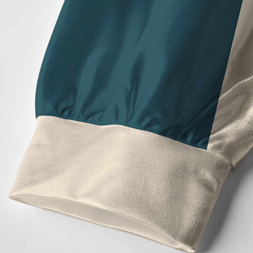 Tokyo-Tiger Ukiyo No Hana Paneled Long Sleeve Jersey