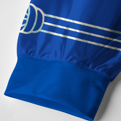 Tokyo-Tiger Starry Waves of Kanagawa Paneled Long Sleeve Jersey
