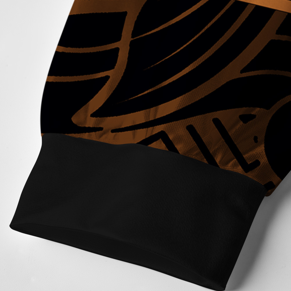 Tokyo-Tiger Samurai Koi Paneled Long Sleeve Jersey