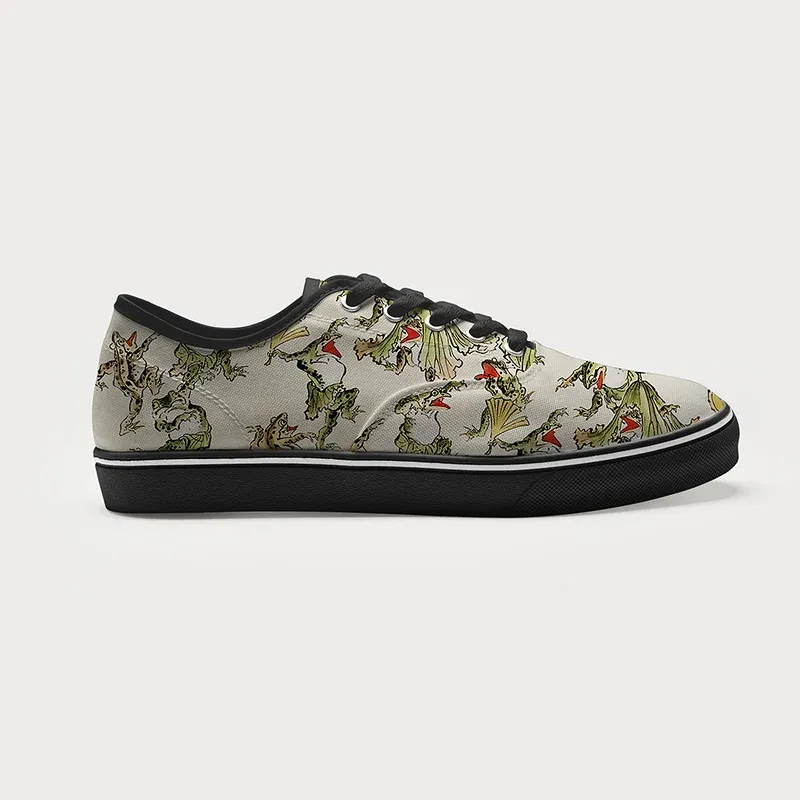 Tokyo-Tiger Frog Dance Canvas Shoes