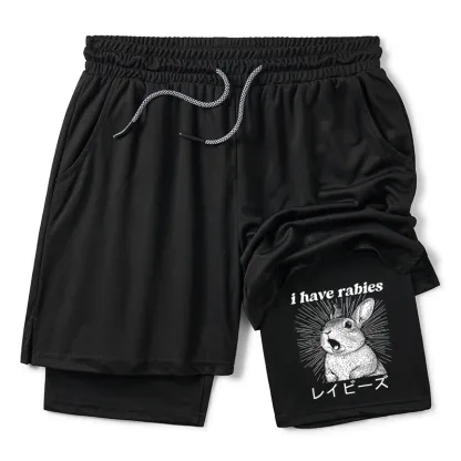 Tokyo-Tiger Funny Rabbit Training Shorts