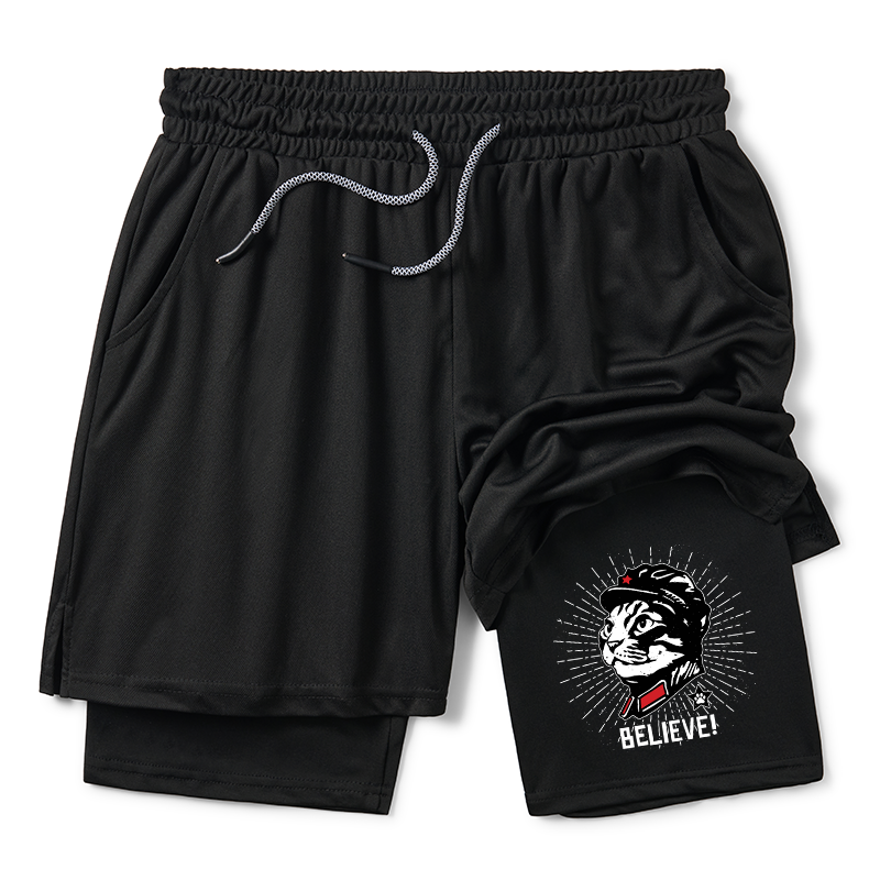Tokyo-Tiger Trust Cat Chairman Training Shorts