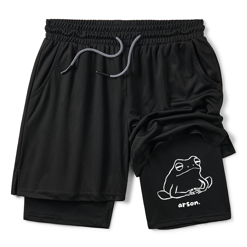 Tokyo-Tiger Japan Arsonist Frog Training Shorts