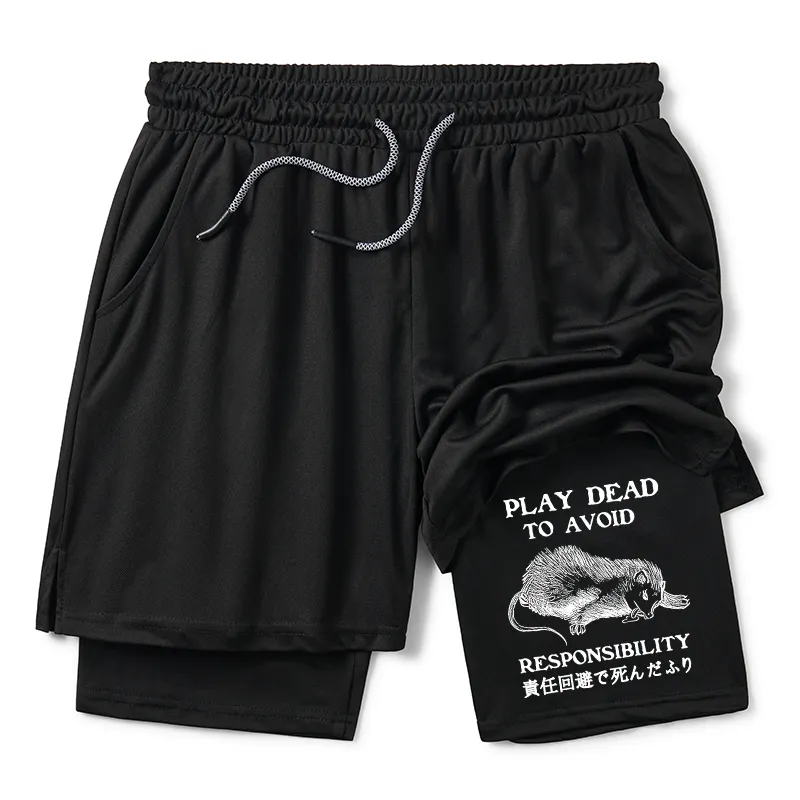 Tokyo-Tiger Play Dead To Avoid Responsibility Shorts Sale
