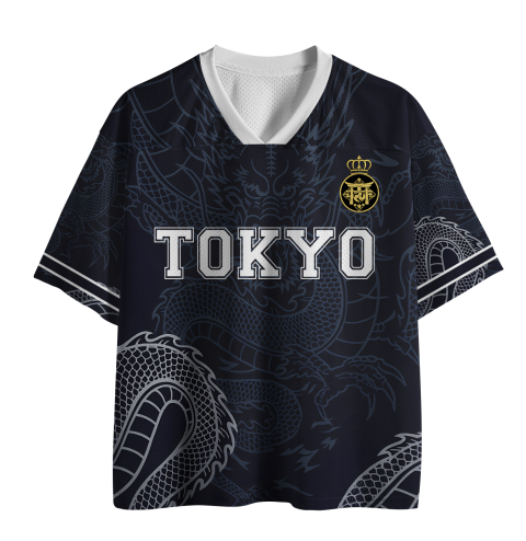 Tokyo-Tiger Rise Of The Dragon Japanese Mesh Jersey