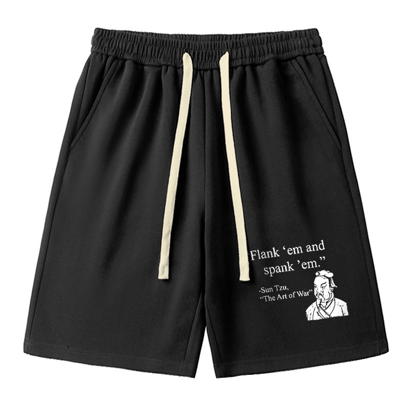 Tokyo-Tiger The Art Of War Funny Unisex Shorts