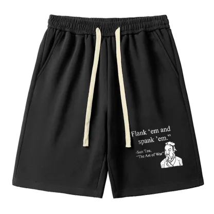 Tokyo-Tiger The Art Of War Funny Unisex Shorts