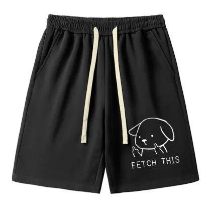Tokyo-Tiger Fetch This Dog Unisex Shorts