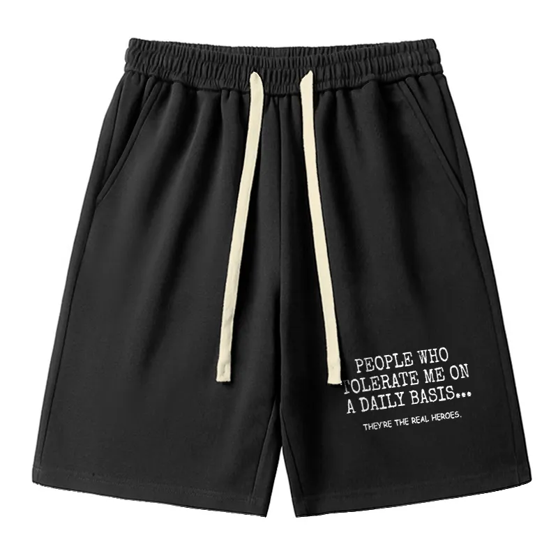Tokyo-Tiger Anyone Who Puts Up With Me Is A Hero Unisex Shorts sale