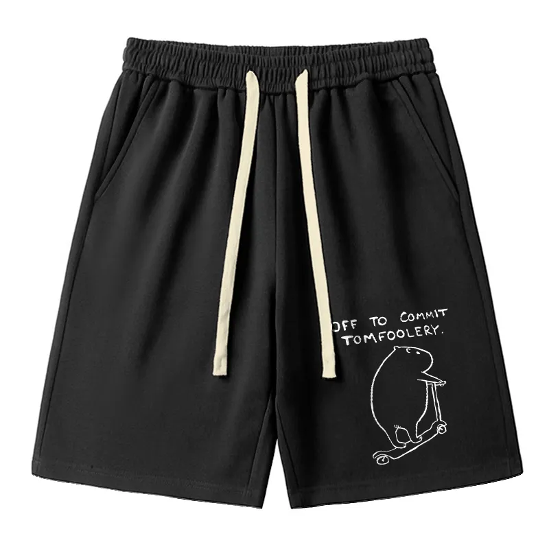 Tokyo-Tiger Capybara Is Ready To Do Something Bad Unisex Shorts sale