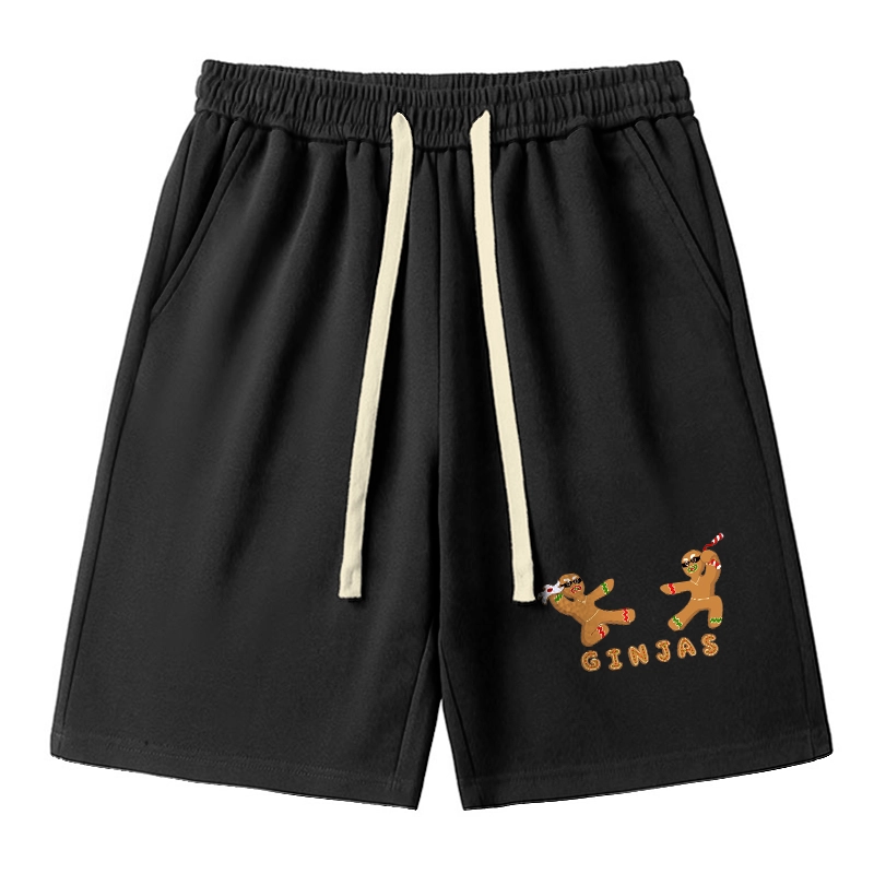 Tokyo-Tiger Gingerbread Ninja Unisex Shorts