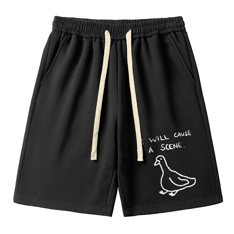Tokyo-Tiger Stupid Goose Funny Japan Retro Unisex Shorts