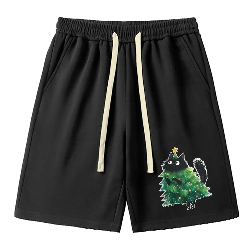 Tokyo-Tiger Christmas Tree Cat Japan Unisex Shorts Sale
