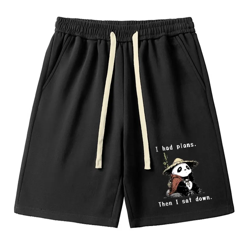 Tokyo-Tiger The Maybe Later Panda Unisex Shorts Sale