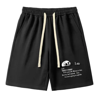 Tokyo-Tiger Skeleton Ridicule Unisex Shorts