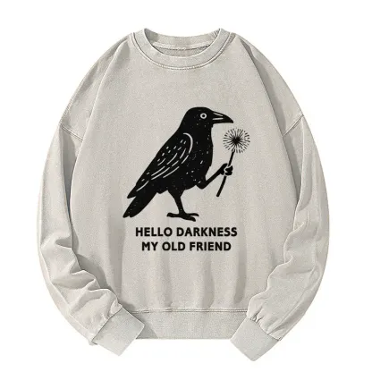 Tokyo-Tiger My Old Friend The Crow Washed Sweatshirt