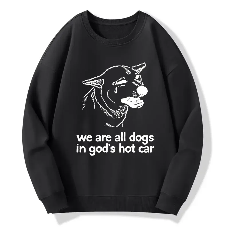 Tokyo-Tiger Sad Dog Funny Classic Sweatshirt