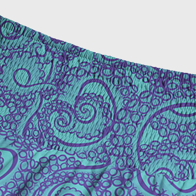 Tokyo-Tiger Octopus Tentacles Maxi Skirt