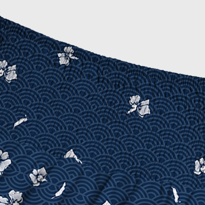Tokyo-Tiger Falling Petals Maxi Skirt