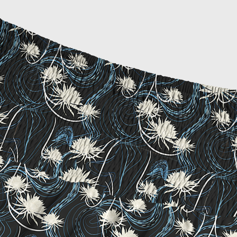 Tokyo-Tiger Graceful Daisy Maxi Skirt