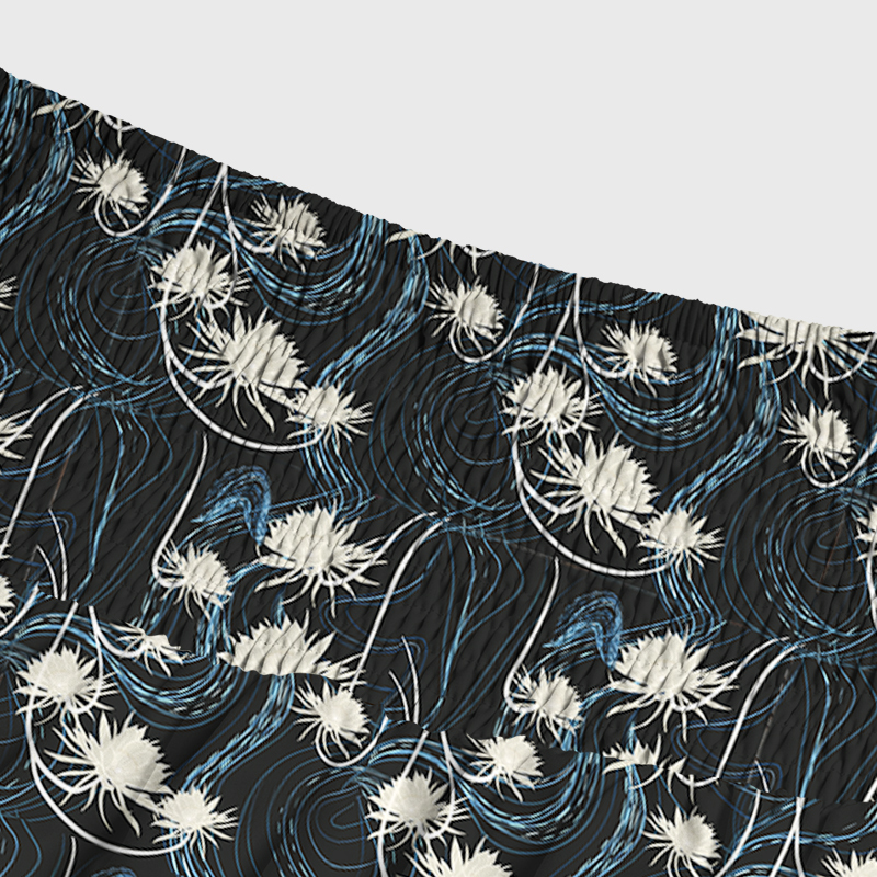 Tokyo-Tiger Graceful Daisy Maxi Skirt