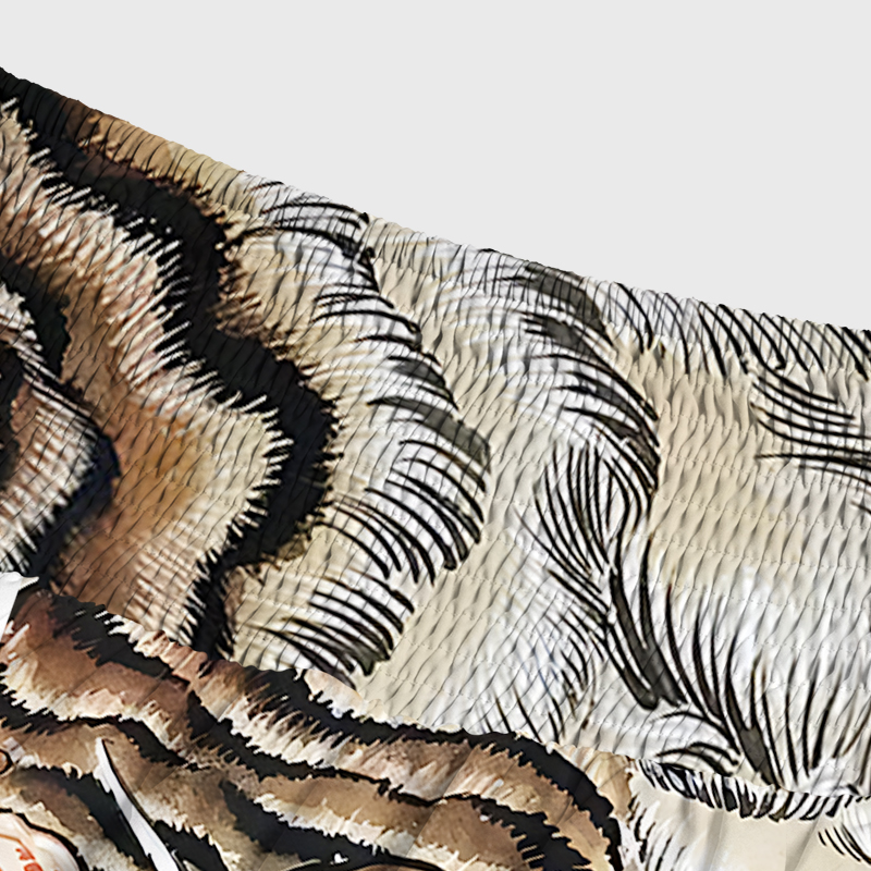 Tokyo-Tiger Fierce Tiger Roar Maxi Skirt